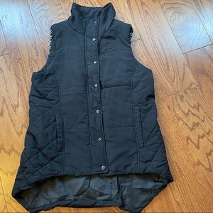 Womens G.H. Bass Black Vest